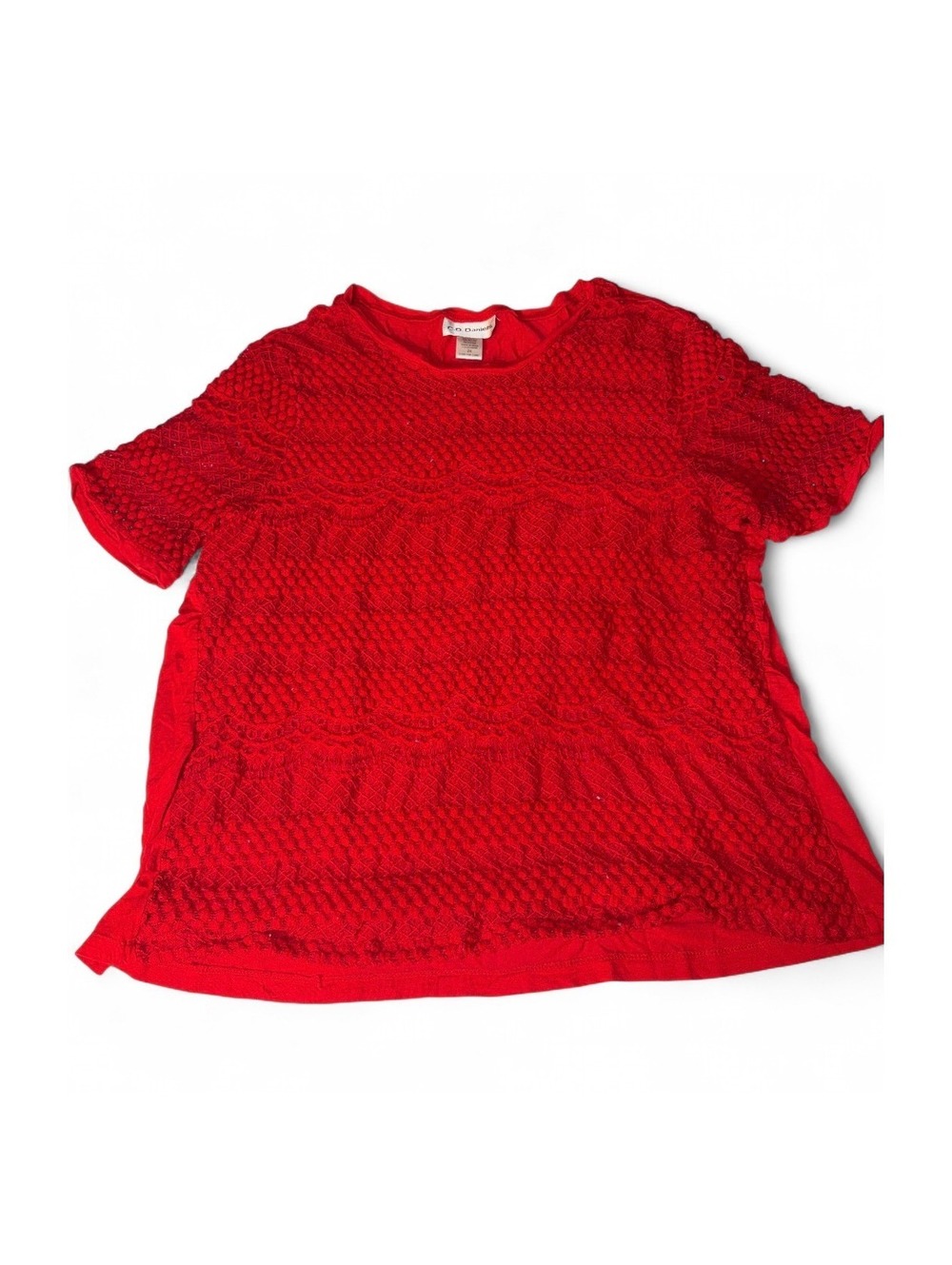 Cathy Daniels Women's Red Blouse